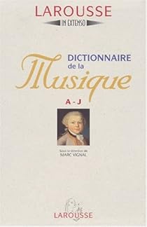 couverture de : Dictionnaire de la musique