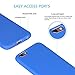 Yesker iPhone 6S Case iPhone 6 Case Slim Smooth Premium Durable Soft Rubber Gel Back Case Cove - Blue