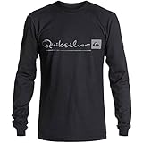 Quiksilver Mens Nomad Script Ls Qmu1 T-Shirt