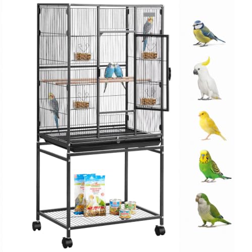 VEVOR 54-Inch Wrought Iron Bird Cage