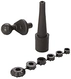 Ram Mount Motorcycle Fork Stem Base with 1-Inch Ball (Black)