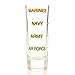 Military Shot Glass Levels, 4 Pack, Military, Veteran, Gift Set, Marine