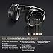 Wireless Headphones Speaker 2 in 1, SODOLIFE Foldable HiFi Stereo Bluetooth Headphones Over Ear with Mic, Support TF Card, FM Radio, Wired Mode for Travel Cellphones PC TVthumb 4