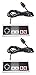 2X Video Game Controller 12 foot extra long cord for Nes Classic Edition Mini includes gift box