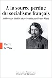 A la source perdue du socialisme français (Sociologie économique) (French Edition) by 
