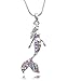 cocojewelry Mermaid Pendant Necklace Jewelry