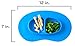 Nuby Sure Grip Miracle Mat Section Plate, Blue