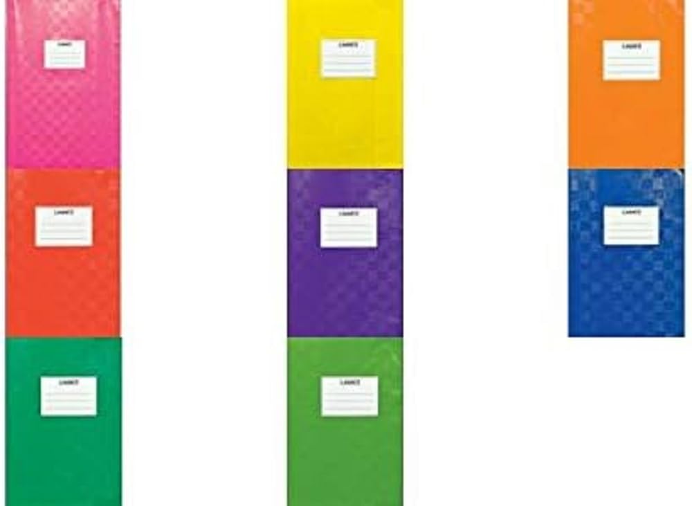 LANDRÉ 100420087 DIN A5, geprägt (Bast) Blue Exercise Book Cover PP