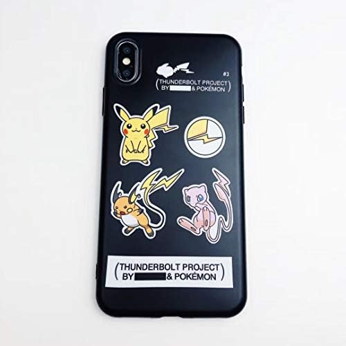 Phone Case for iPhone Xs Max, Comic Fans Cartoon Style Soft TPU Case for iPhone Xs Max