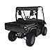 Classic Accessories QuadGear UTV Rear Windshield, Fits Polaris® Ranger 400, 570, 800, EV, 500-570 Crew (2015 Models and Older), Black
