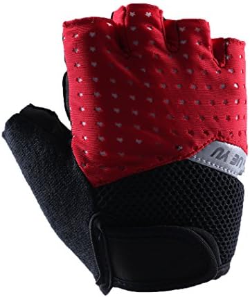 Timeiya New Fashion Cycling Bike Bicycle Motorcycle Shockproof Outdoor Sports Half Finger Short Gloves