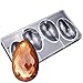 4 cavities diamond easter egg shape hard polycarbonate PC chocolate mold Ice cube mould celebration DIY bakery accessories