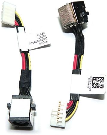 DC Jack Power Plug In Charging Port Connector Socket with Wire Cable Harness for Dell Alienware M11X W11D-11 17D10