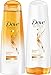 Dove Advanced Hair Series - Pure Care Dry Oil for Dull, Dry Hair - Non-Greasy - Shampoo & Conditioner Set - Net Wt. 12 FL OZ (355 mL) Each - One Set
