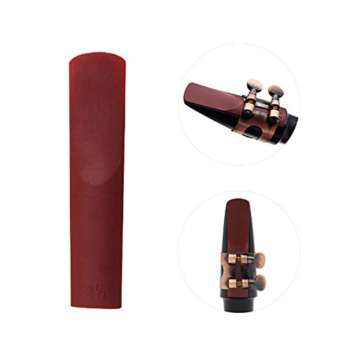 JYFY ABS Saxophone Reeds 2.5 Reed for Alto Saxophone Sax Accessories (Red) - Thumbnail 2