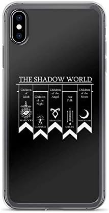 nasboy The Shadow World - Shadowhunters Case Cover Compatible for iPhone (XR)