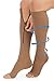 Lemon Hero Zipper Compression Socks - 15-20 mmHg Open Toe Medical Compression Stockings for Women and Men - Improves Blood Circulation, Relieves Pain & Swelling, Medium - Beige [1 Pair]