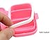Meta-U Small Pill Box Supplement Case for Pocket or Purse - 3 Removable Compartments Travel Medication Carry Case - Daily Vitamin Organizer Box (Pink)