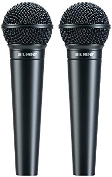 Digital Reference DRV100 Dynamic Cardioid Handheld Mic (Two Pack)