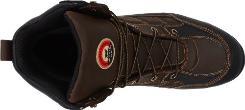 Irish Setter Men's Ely Waterproof 6" Aluminum Toe Work Boot,Brown,12 EE US