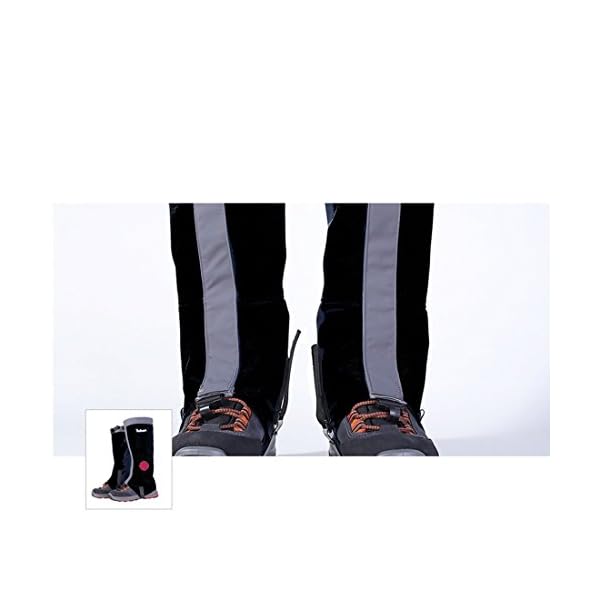 Lucky2Buy-Unisex-Waterproof-Snow-Leg-Gaiter-Cold-resistant-Anti-Scratch-Wear-Resistant-Hiking-Boots-Gaiters-Shoe-Boot-Gaiter