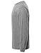 Style by William SBW Men's Solid Basic Crew Neck Thermal Long Sleeve T-Shirt