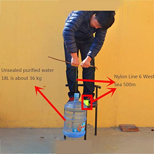 Yihaifu Nylon Schnur Strong Nylon Angelschnur Angelschnur bunter Fischer 500M Monofilent Linie Japan-Material… – Bild 8