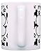 ThisWear Dog Owner Gifts Best Pug Mom Ever Paw Pattern Gift 11oz Ceramic Coffee Mug with Handle Bone Pattern