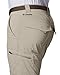 Columbia Men's Silver Ridge Convertible Pant, Breathable, UPF 50 Sun Protection, Fossil, 38x30