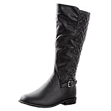 West Blvd Lahore Quilted Riding Boots