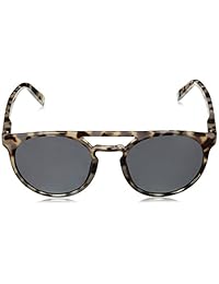 Peepers Playa de mujeres Vibes sol anteojos de sol redondas, Negro, 50 mm. 1, gris, 2.5