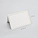 50 Pcs Place Cards with Gold Foil Border - Texture Table Tent Cards Seating Place Cards for Weddings Banquets Dinner Parties 2.5