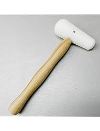 Domed Nylon martillo cabezal 5" grande de plástico Mallet Forming Dapping Metalsmith 8 oz (e 9)