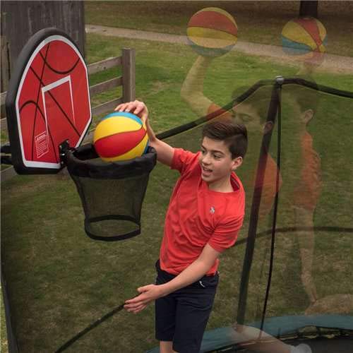 2 JumpKing+Trampoline+Basketball+Attachment+Inflatable