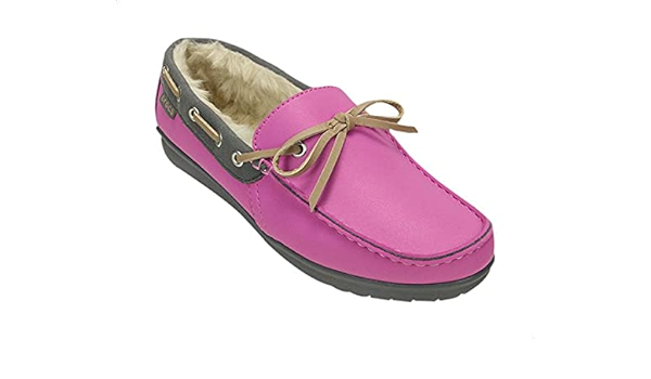 womens pink lined crocs