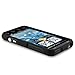 Black Rubberized Hard Phone Cover for HTC EVO 3D Protector Case