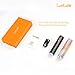 Luxtude myColors Portable Charger, 2 Pack 3350mAh Mini Power Bank, Lipstick Size Ultra Compact Portable Phone Charger, Small and Stylish External Battery Pack for iPhone, Samsung Galaxy and More