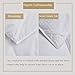 Decroom Cotton Quilted Comforter -Lightweight Duvet Insert- California King