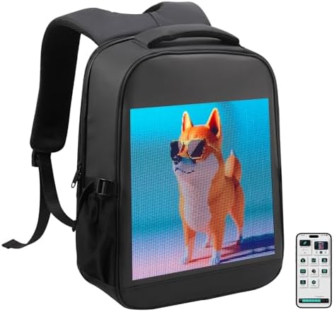 Amazon.com: Raoaoqoon Led Backpack with Programmable Screen,HD