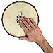 Africa Heartwood Project Hand-Carved Classical Djembe Drum from Africa - Authentic Percussion Instrument - 10