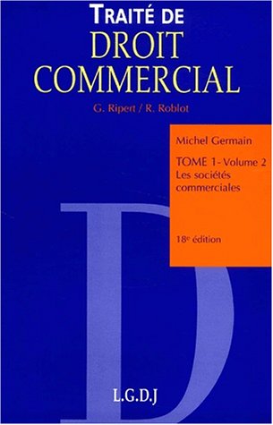 Traité de droit commercial