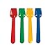 Party Essentials Plastic Disposable Gelato/Taster Spoons, 200-Count, 3.75
