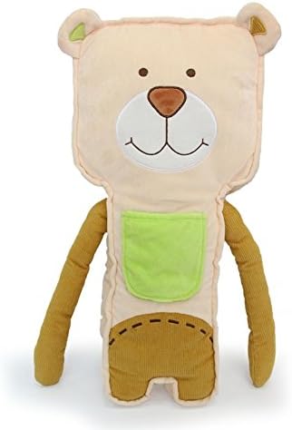 GA Creatives Children Car Seat Belt Kid Plush Animal Bear Shoulder Pad Sleeping Sets Cute Warm Doll Cushion Comfortable Multipurpose Stuffed Toy