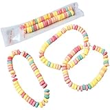 Smarties Neon Candy Necklaces/24-Bx