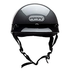 MMG Half Open Face Helmet Motorcycle Cruiser