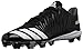 adidas Men's Icon MD Baseball Shoe, Black/White/Onix, 8.5 M US