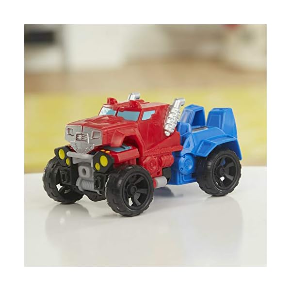 Transformers-Rescue-Bots-Academy-Optimus-Prime-to-All-Terrain-Vehicle-F0912-New-Optimus-Prime-Figure Transformers Rescue Bots Academy Optimus Prime to All Terrain Vehicle (F0912) New Optimus Prime Figure