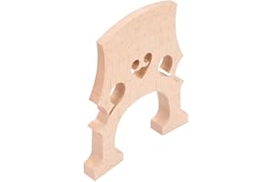 Jeanoko Maple Cello Bridge Exquisite Workmanship for Cello Lovers for Cello Beginners(4/4) Maple Bridge Chevalet Violoncelle Puente De Cello 4/4