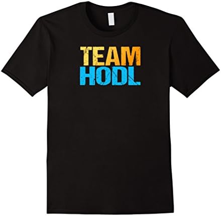 Team HODL T-shirt Hold on for Dear Life Crypto Tee