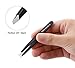 HAWATOUR Tweezers Set 3Pcs, Precision Stainless Steel Eyebrow Tweezers for Eyebrow Hair Facial Hair Removal, Splinter, Blackhead (Matte Black)